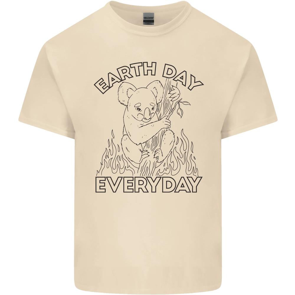 26 Koala Bear Earth Day Everyday Climate Change Mens Cotton T-Shirt Tee Top Unisex T-Shirt XL