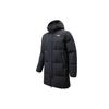 Letter Mid-Length Hooded Down Jacket Men Outerwear Black 952148910-2