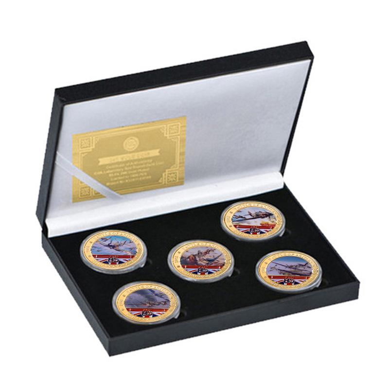 Battle of Britain commemorative coin, military coin, challenge coin, commemorative medal, enthusiast's collection