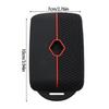 Reinforced Silicone Key Holder Honeycomb Texture Anti Drop Grip For Select Models Car Key Rubber Cover