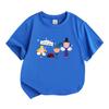 Kids Unisex 100% Cotton Crew Neck Short Sleeve T-Shirt, Cute Cartoon Fairy Dwarf Ladybug Printed Casual Soft Tee for Boys and Girls Daily Wear