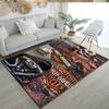 Harley-davidson Motorcycles Personalized Name Floor Mat Suitable for Dormitory Balcony Entryway Foyer Anti-slip Rug Office Home Decor