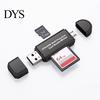 Портативний високошвидкісний пристрій для читання карт Micro USB SD TF OTG для мобільного телефону-ноутбука