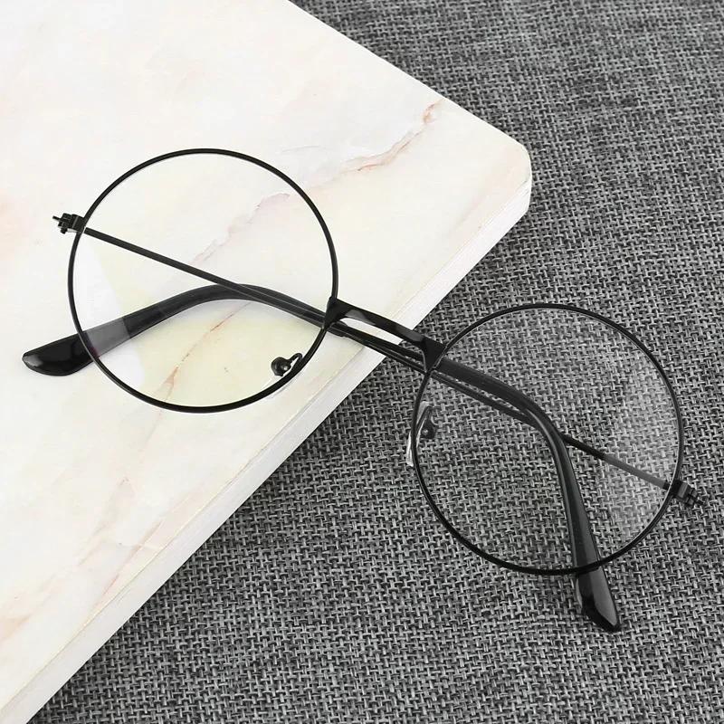 Square Anti Blue Light Glasses Fashion Retro Classic Women Men Computer Gaming Eye Protection Plain Spectacles