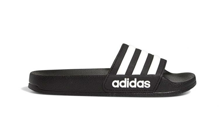 Chaussons Adidas Adilette pour enfants Noir/Blanc G27625