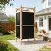 Secure Outdoor Shower Enclosure with Metal Panels, Hooks, and Shelves - Ideal for Pool and Beach Rinsing, Compact Design