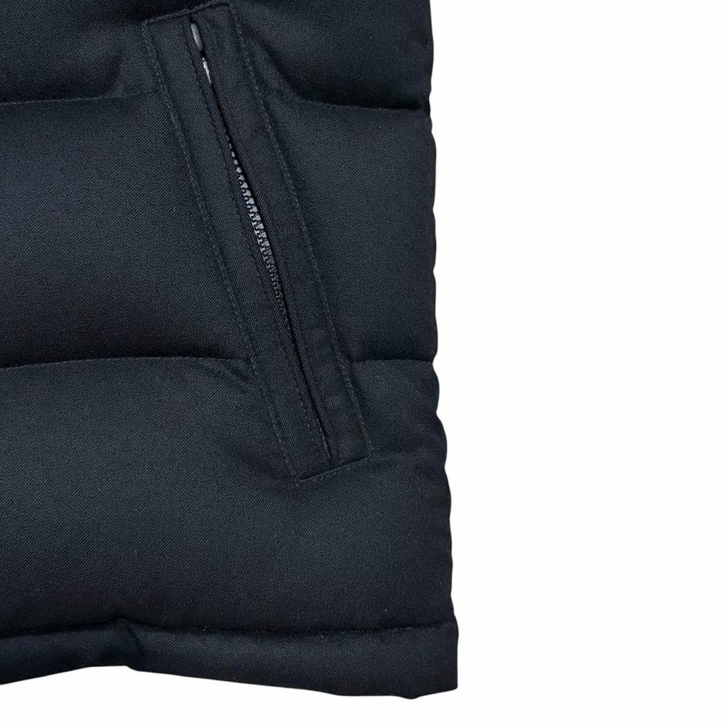 Used MONCLER MONTGENEVREDown Jacket Black/black Wool Mens