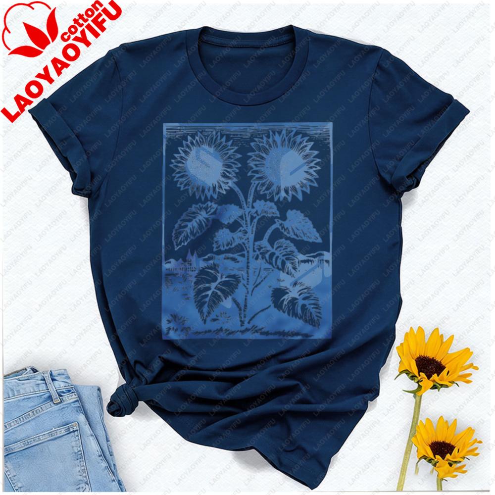 Vintage Sunflowers Shirt 90s Retro Flowers Tee La Dolce Vita Pressed Flowers Gift for Her Screenprinted Tshirt Italy Harajuku