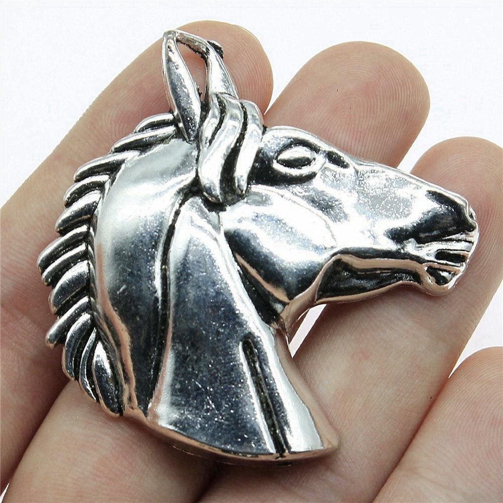 Charms Pegasus Horse Pendants Minimalist Jewelry Components QC095