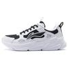 New LiNing Stream Fireflies Durable Cushioning Low Top Casual Shoes Women's Black White AGCT388-5