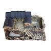 Chinese Fishtanks Decoration Figurine Shelter Cave Landscape Antique Buildings Statue Fish Shrimp Landscape Hideouts