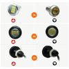 1 Pair 12V 15W Eagle Eye Auto LED Light Daytime Running Backup Car
