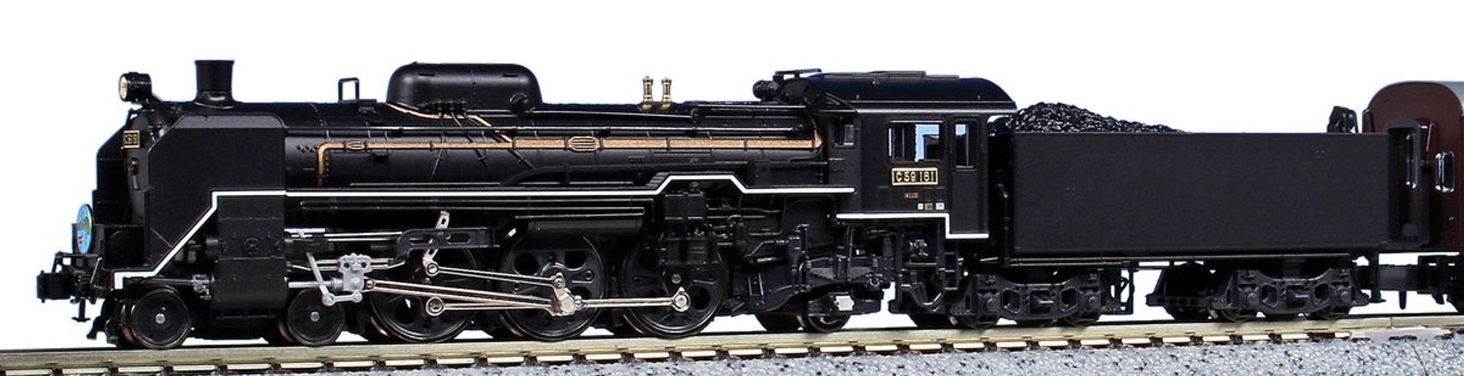 

KATO N Gauge C59 послевоенная модель паровоза линии Куре 2026-1