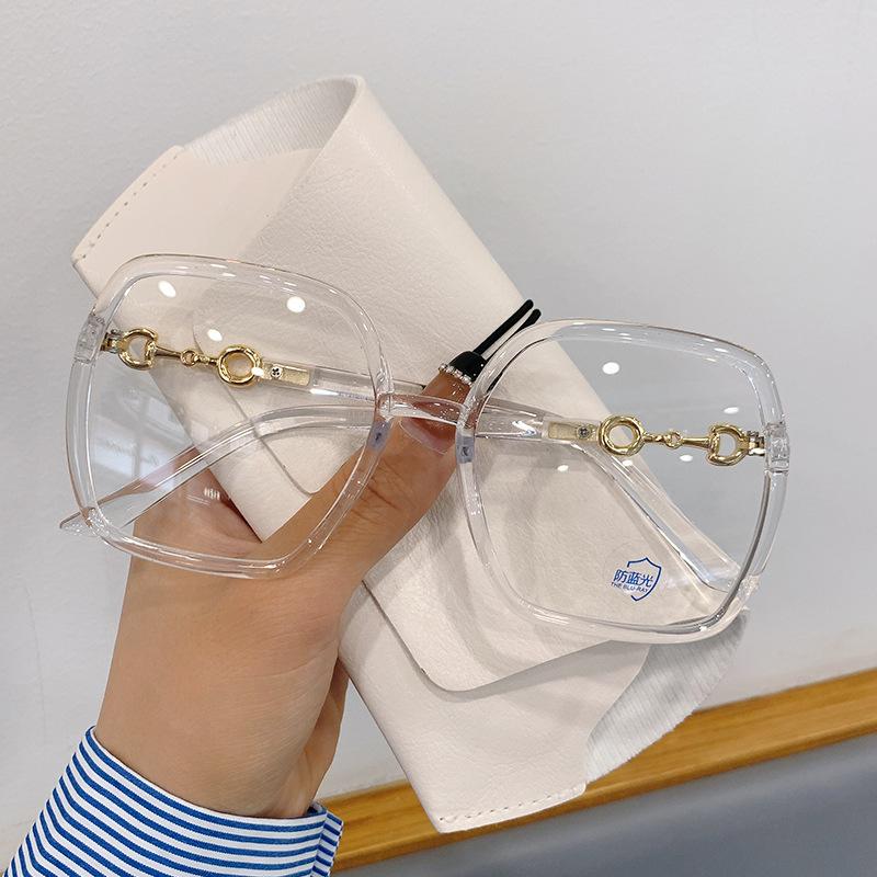 -1.0~-4.0 Anti Blue Light Myopia Glasses Large Eye Protection and Radiation Protection Glasses Stable Hinge Not Easy To Loosen