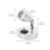 2Pc LED Spot Reading Lights Switch for Car Camper Caravan Van Boat Interior Light 12V