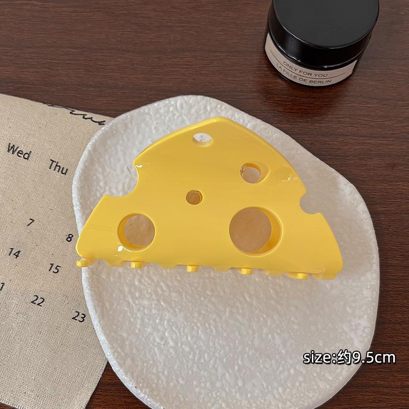 

Summer Splicing Creative Personality Small Goldfish Acetate Hairpin Bag Design Shark Clip Hairpin Ponytail Hair Accessor