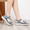 Fashion GKTINOO 2025 New Women Sandals Platform Leather Ladies Sandals Comfortable Flat Sandals Open Toe Beach Shoes Woman Footwear