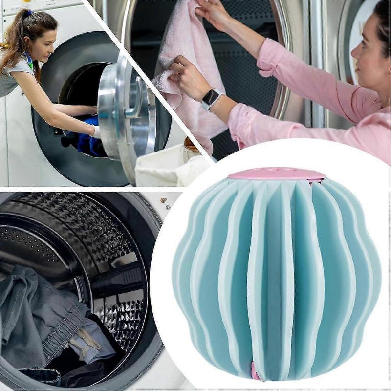 4pcs Washing Machine Balls, Reusable Balls for Washing Machine and Dryer Anti-Wrap | Softer Fabrics For Home, Travel