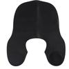 Hair Cutting Pad Black Waterproof Silicone Large Size Salon Hairdressing Hair Cutting Collar