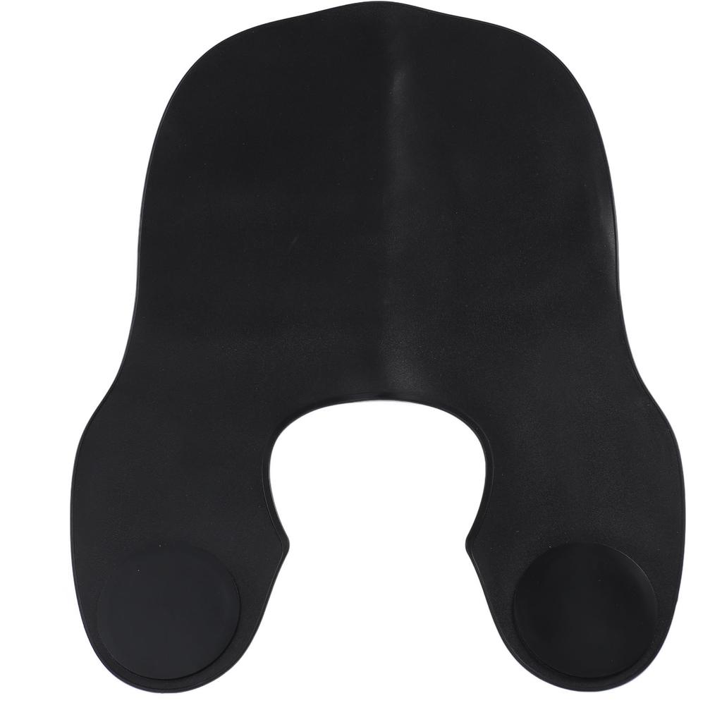 Hair Cutting Pad Black Waterproof Silicone Large Size Salon Hairdressing Hair Cutting Collar