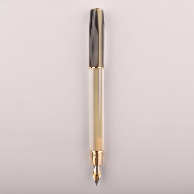 

Fuliwen Элегантная Мраморная Целлулоидная Перьевая Ручка Ромб Красивый Ледяной Цветок Иридиевое Среднее Перо Деловые Пишущие Ручки Подарок Новая F(0.5mm)