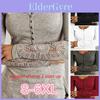Elegant Women Casual Hollow Out Lace Long Sleeve Blouse With Round Neck