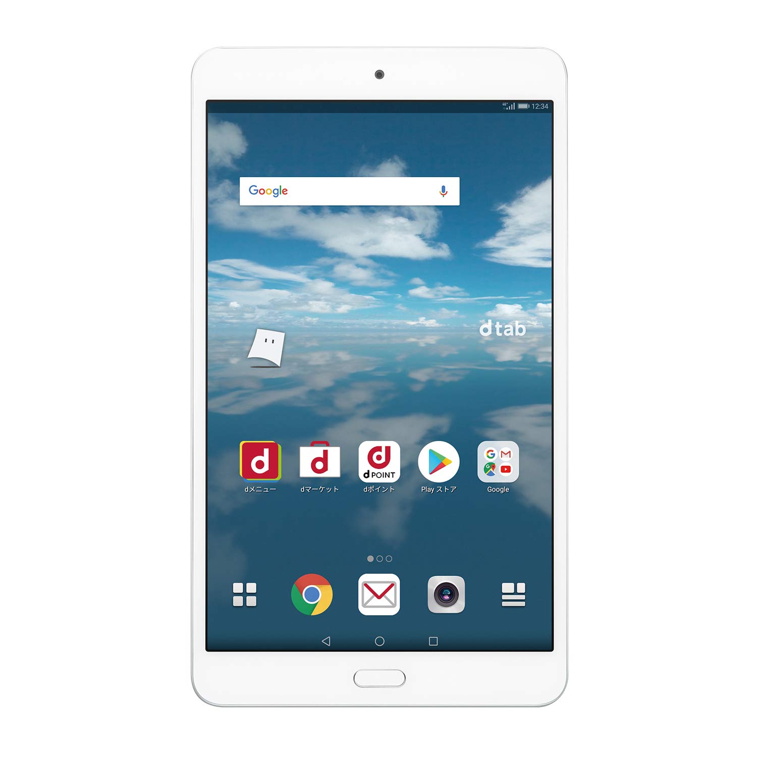 

HUAWEI dtab Compact 32GB Silver docomo d-02K