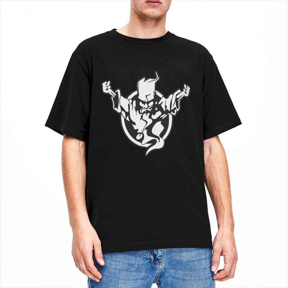 

Men Women s Thunderdom Hardcore Wizard Music T Shirt 100% Cotton Clothing Short Sleeve O Neck Tee Shirt Graphic Printed T-Shirt XL