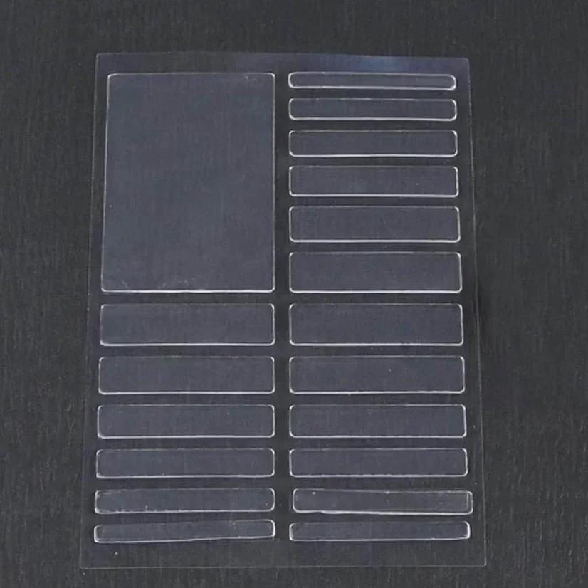 18PCS New Transparent Ring inner Size for Big Size Rings Anti Lost Invisible Ring Fixed Tightener Reducer Resizing Sticker