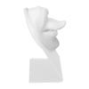 Silicone Tongue Mouth Model With Display Stand Simulated 3D Tongue Piercing Body Practice Model