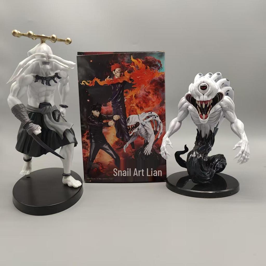 Jujutsu Kaisen Ryomen Sukuna & Yuji Itadori Cursed Spirit Anime Figure Desktop Ornament