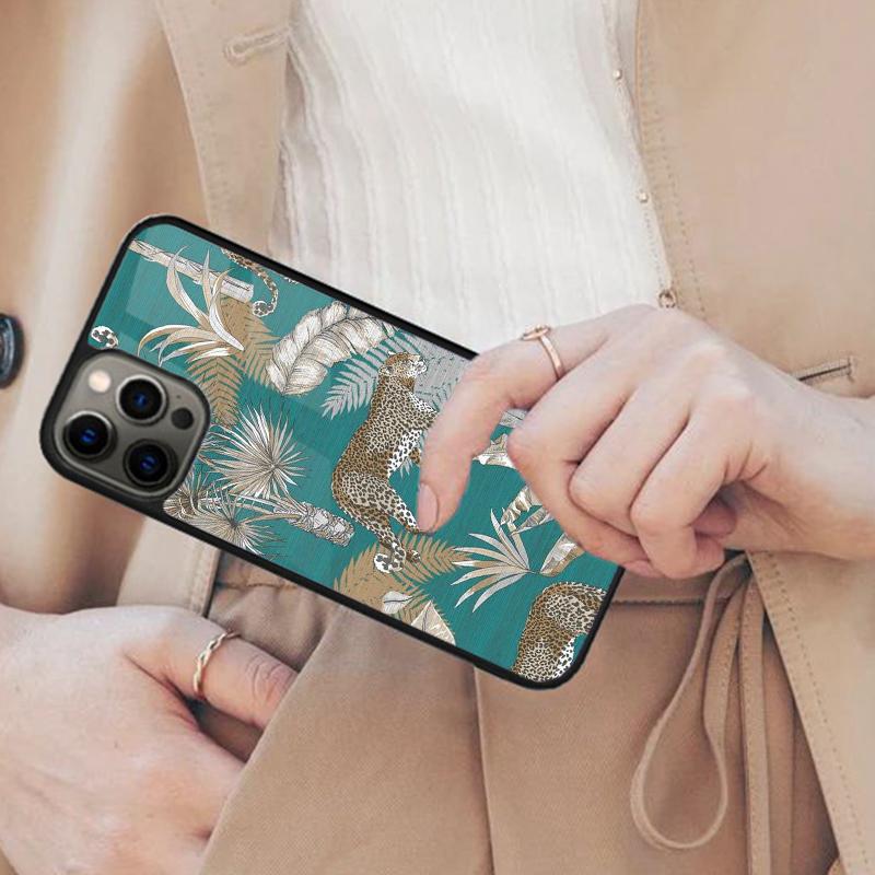 Classic Leopard Tiger Magnetic Phone Case For APPLE iPhone 17 Air 16 14 13 12 Pro Max 15 Plus Wireless Charge With MagSafe Cover