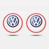 For VOLKSWAGEN VW 2pcs Car Water Cup Pad Bottle Holder Non-slip Mat For Volkswagen Golf Tiguan Jetta Transporter Passat T5 Polo 