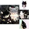 20cm Cotton Doll With Starry Soul Cute And Plump Black And White Options