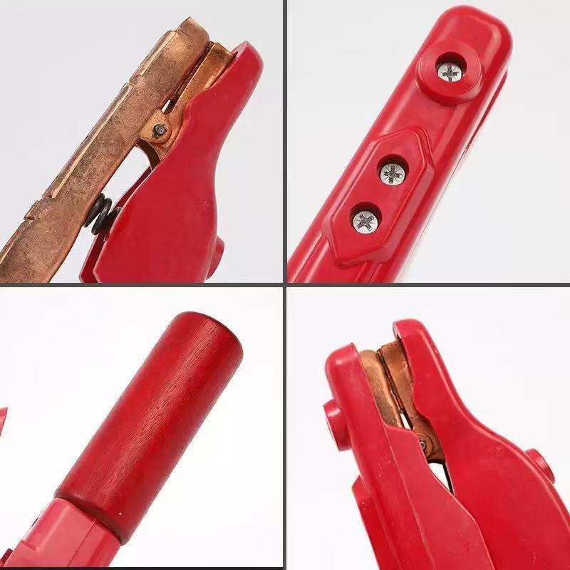 Random Color Welding Electrode Holder Clamp With Heavy Duty Copper Electrode Holder For Welder Ergonomic Handle