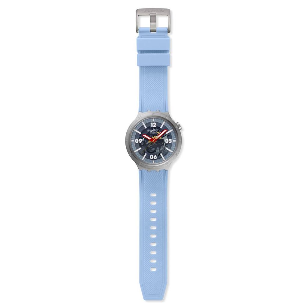 Swatch Big Bold Moment Watch, Blue, SB07S122