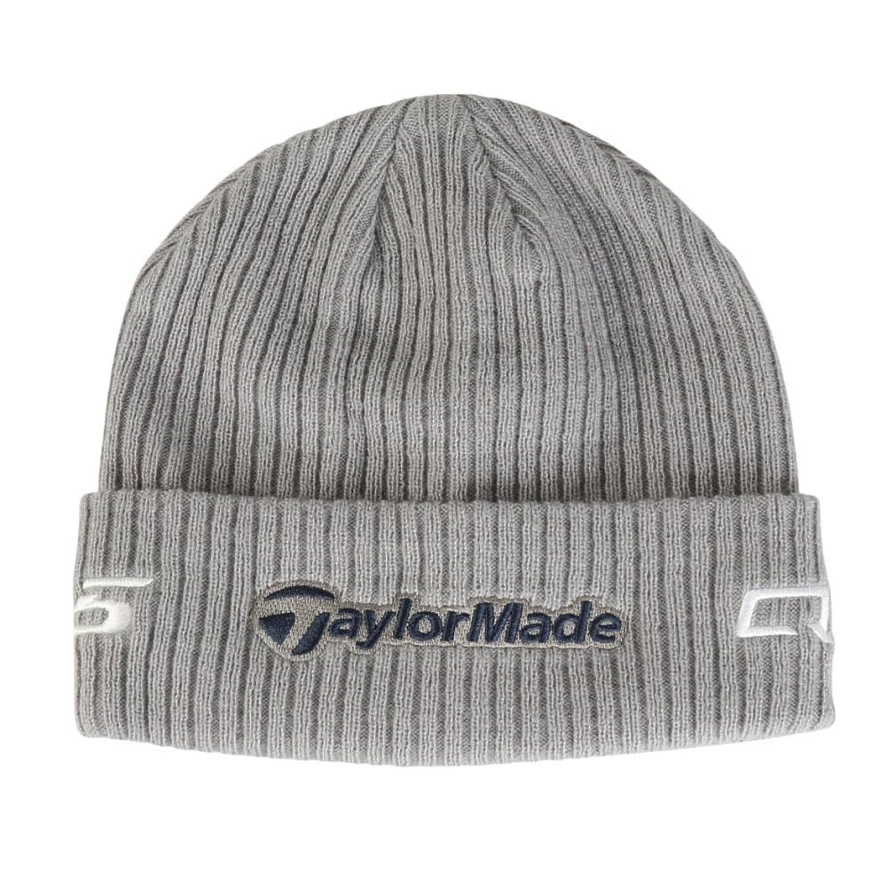 TaylorMade Men's Tour Knit Cap, Gray, Size 57-59cm, UN282 (FW 24)