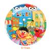 New Sesame Birthday Party Decorations Cartoon Street Balloons Plates Tablecloth Cups Tableware Set for Baby Shower Party Favors 5