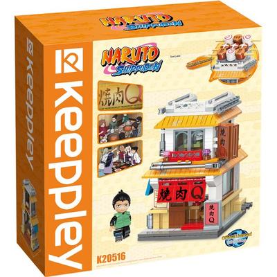 Big Bro Naruto Block Barbecue Shop Q, gemischte Farben, beliebte koreanische Spielzeuge