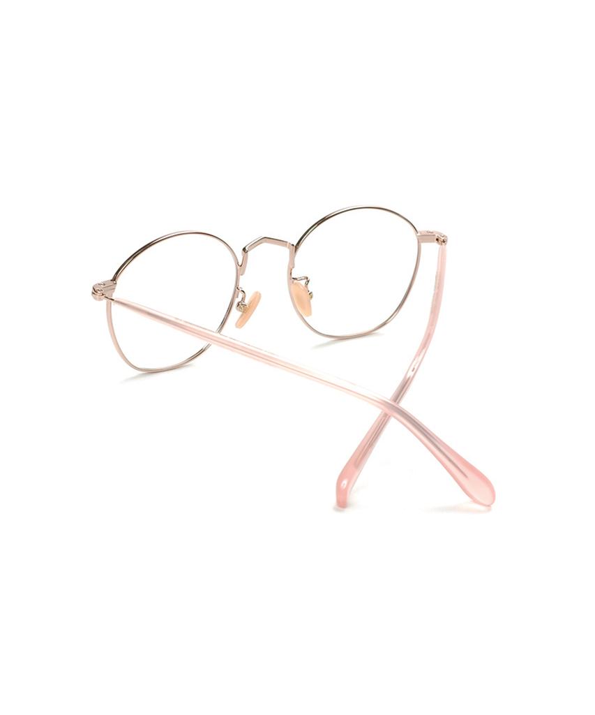 Peisyeon Her Eyeglass Frames Rose Gold/Pink