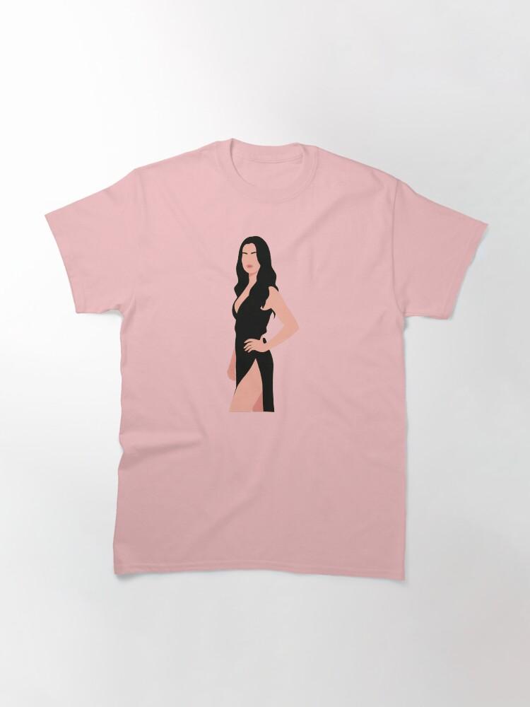 Selena Gomez Lineless Illustration Classic T-Shirt