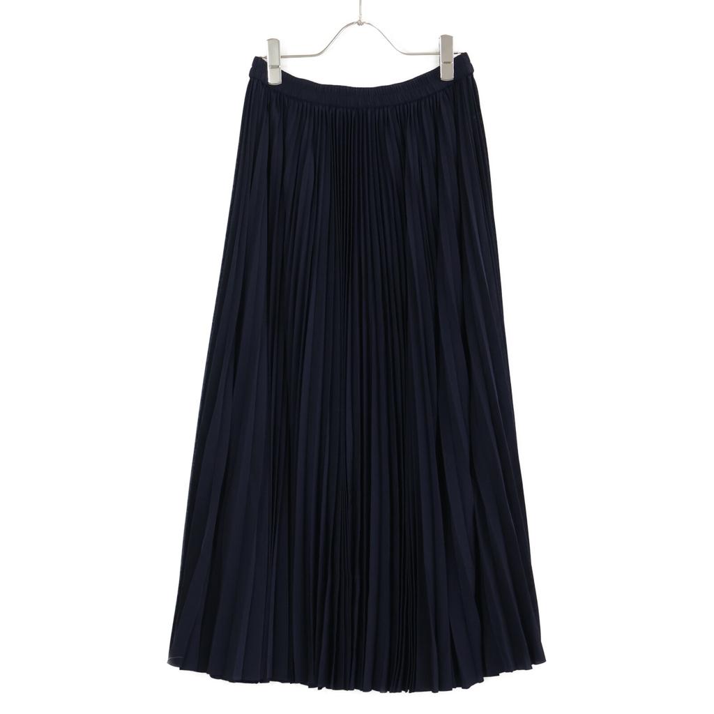 Theory Luxe 23 Years Navy Refined Pleats 2 Pilil Skirt Skirt 38 NavyUsed