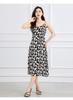 Strap Skirt Summer Style Slimming and Age Reducing Medium to Long Women's Dress