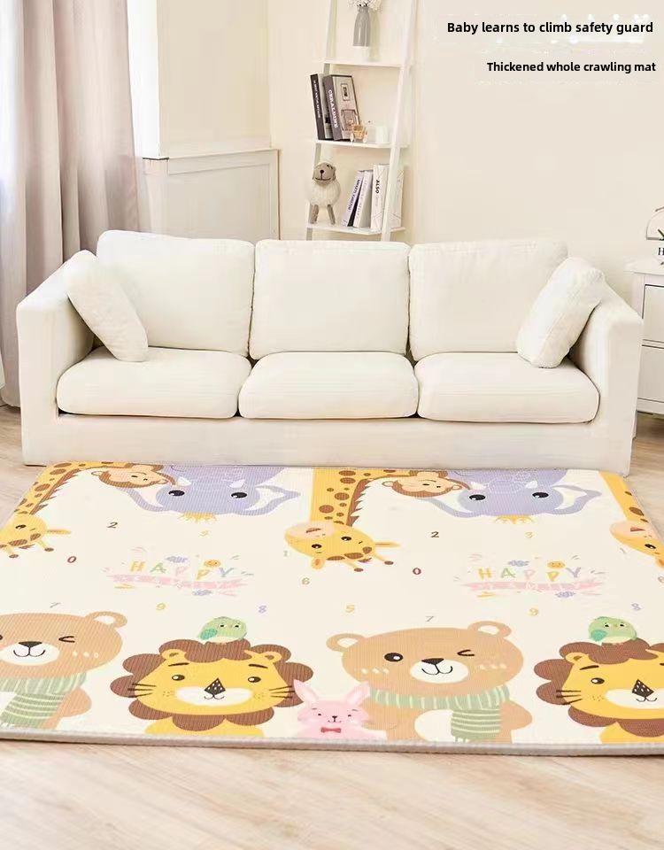 Thickened, Odorless Baby Crawling Mat: Foldable Foam with Cold Insulation for Living Room