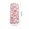 Cute 3D Stickers Cute Adhesive Toys Small Bunny Soft Bubble Stickers for Kids Adults Notebook Scrapbook Pencil Case Tablet Water