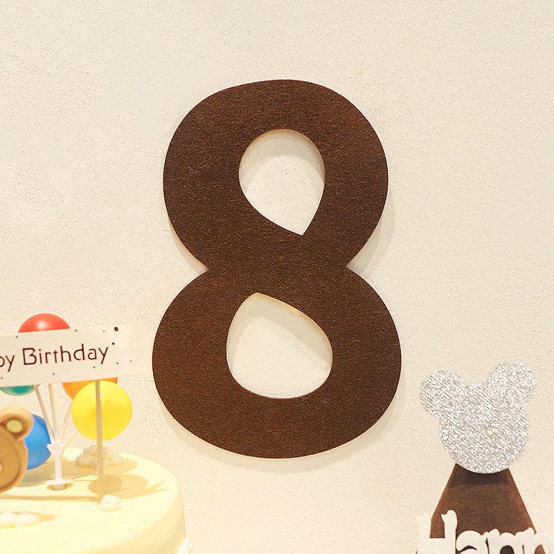 Minimalist Baby Photo Props for Milestones: Newborn, 100 Days, and First Birthday