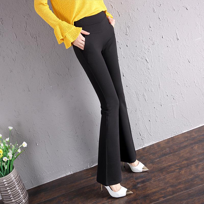 2023 Women's Micro Flare Trousers - Spring/Autumn Women's Clothing