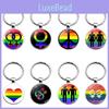 Chaveiro Arco-Íris Colorido Orgulho Gay Novidade Presente para Namorado/Namorada Promoção de Negócios Presente Xswx4626-2