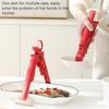 Anti Scald Bowl Holder Clip 2 In 1 Hot Bowl Gripper Dish Lifter Clips Silicone Clamp Heat-Resistant Tongs Kitchen Gadgets