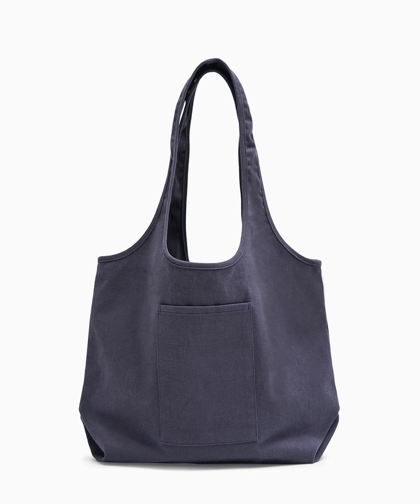 Madgoat Tank Top Canvas Shopper Bag_Washed Navy